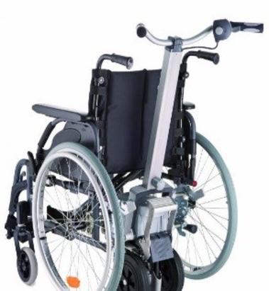 Motorisations tierce personne pour fauteuil roulant manuel
